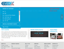 Tablet Screenshot of everx.com
